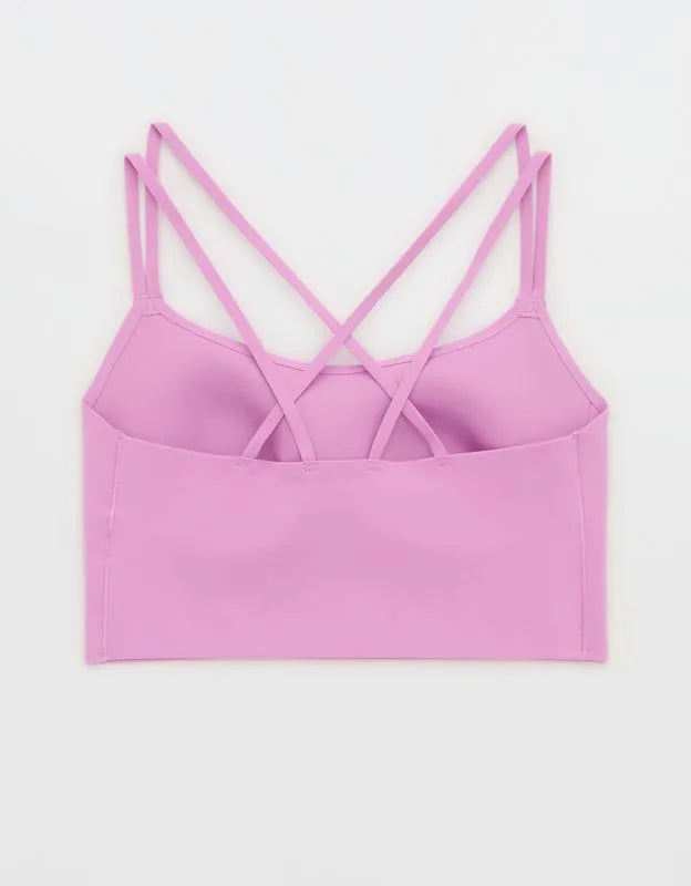 OFFLINE By Aerie Real Me XTRA Hold Up! Strappy Sports Bra