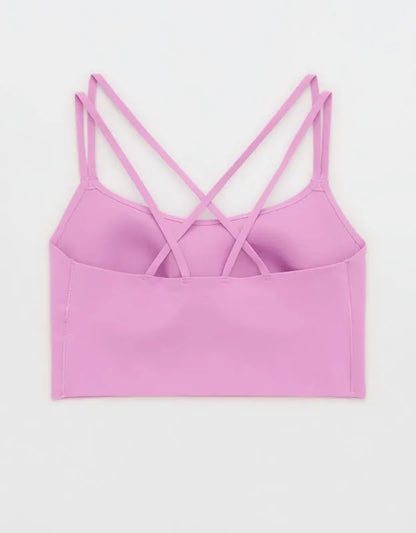 OFFLINE By Aerie Real Me XTRA Hold Up! Strappy Sports Bra
