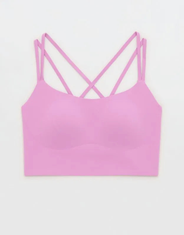 OFFLINE By Aerie Real Me XTRA Hold Up! Strappy Sports Bra