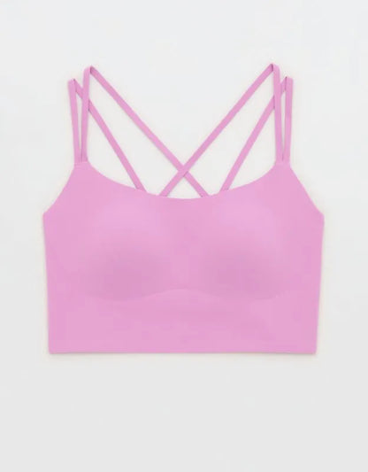 OFFLINE By Aerie Real Me XTRA Hold Up! Strappy Sports Bra