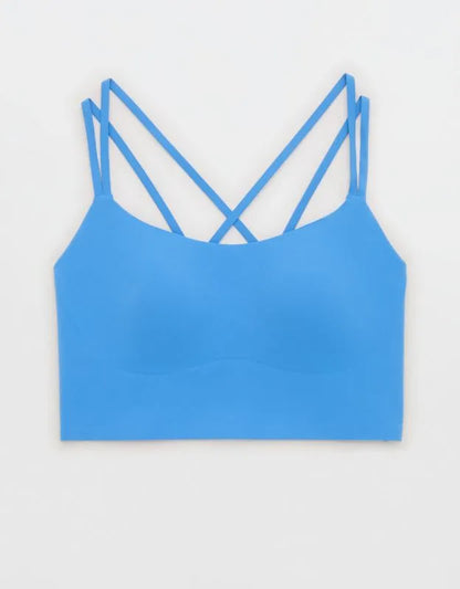 OFFLINE By Aerie Real Me XTRA Hold Up! Strappy Sports Bra