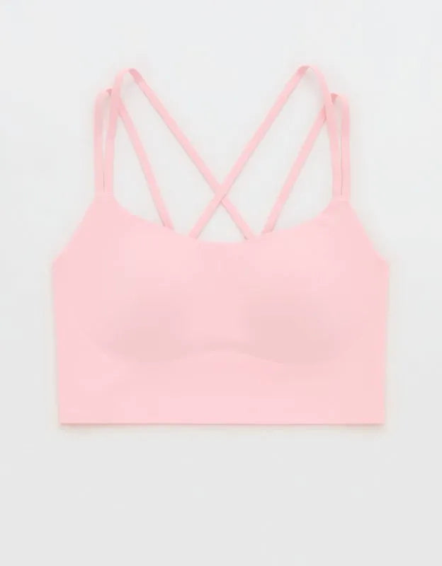 OFFLINE By Aerie Real Me XTRA Hold Up! Strappy Sports Bra