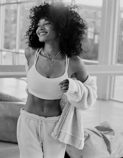OFFLINE By Aerie Real Me XTRA Hold Up! Strappy Sports Bra