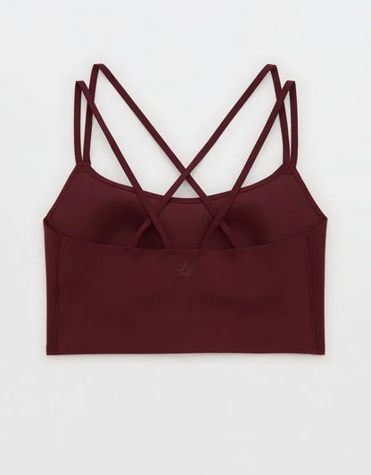 OFFLINE By Aerie Real Me XTRA Hold Up! Strappy Sports Bra