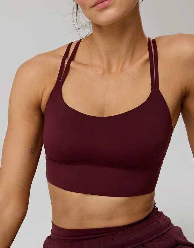 OFFLINE By Aerie Real Me XTRA Hold Up! Strappy Sports Bra