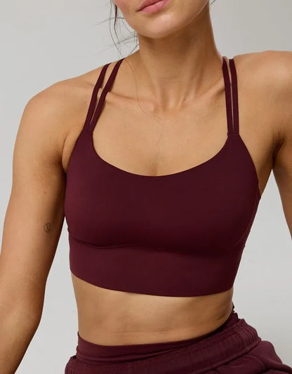 OFFLINE By Aerie Real Me XTRA Hold Up! Strappy Sports Bra