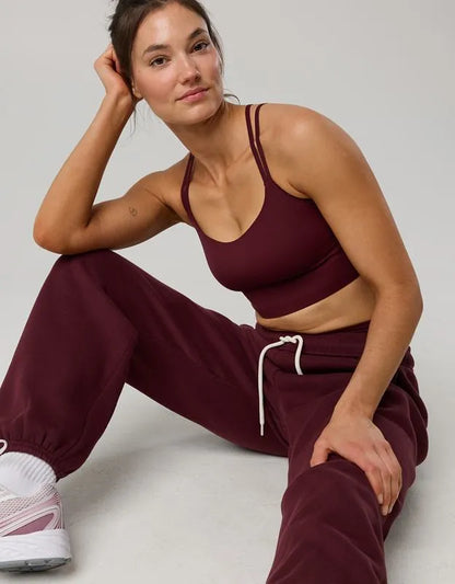 OFFLINE By Aerie Real Me XTRA Hold Up! Strappy Sports Bra