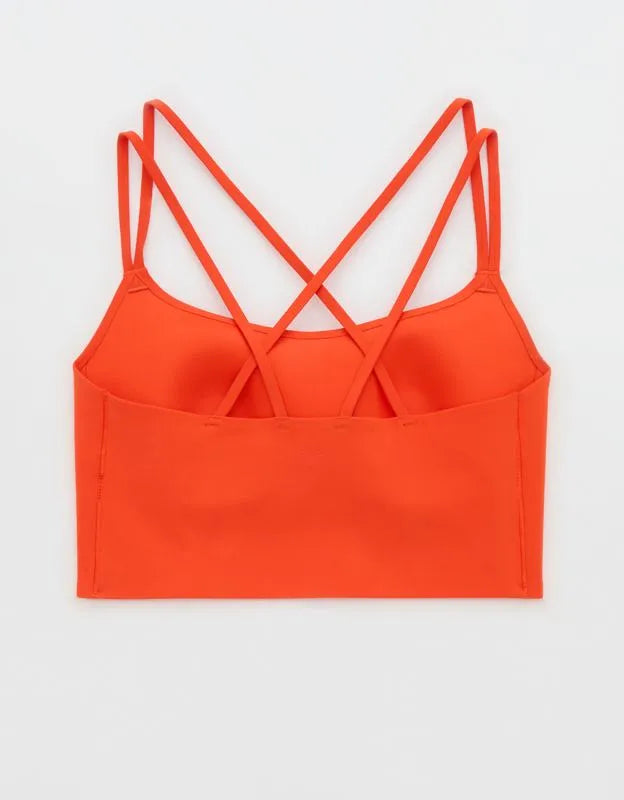 OFFLINE By Aerie Real Me XTRA Hold Up! Strappy Sports Bra