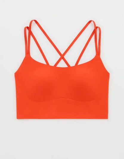OFFLINE By Aerie Real Me XTRA Hold Up! Strappy Sports Bra