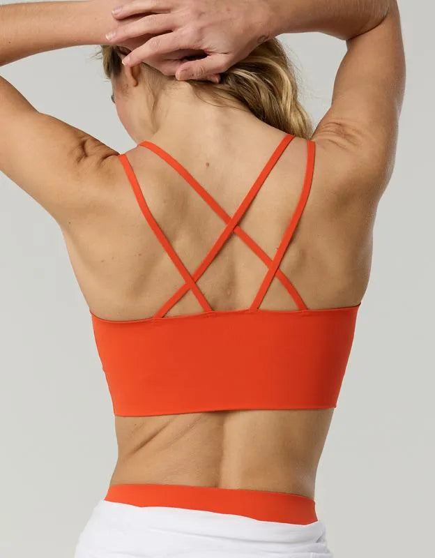 OFFLINE By Aerie Real Me XTRA Hold Up! Strappy Sports Bra