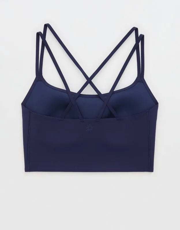 OFFLINE By Aerie Real Me XTRA Hold Up! Strappy Sports Bra