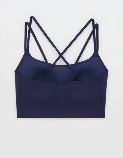OFFLINE By Aerie Real Me XTRA Hold Up! Strappy Sports Bra