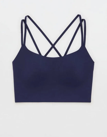 OFFLINE By Aerie Real Me XTRA Hold Up! Strappy Sports Bra