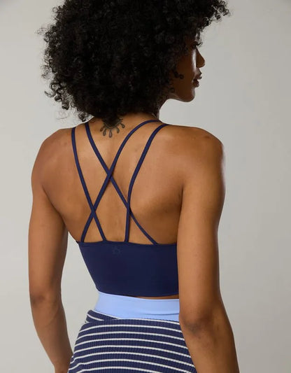 OFFLINE By Aerie Real Me XTRA Hold Up! Strappy Sports Bra
