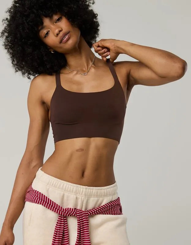 OFFLINE By Aerie Real Me Hold Up! Racerback Sports Bra