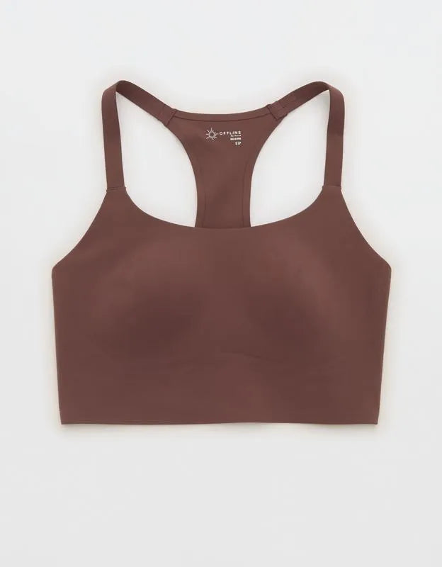 OFFLINE By Aerie Real Me Hold Up! Racerback Sports Bra