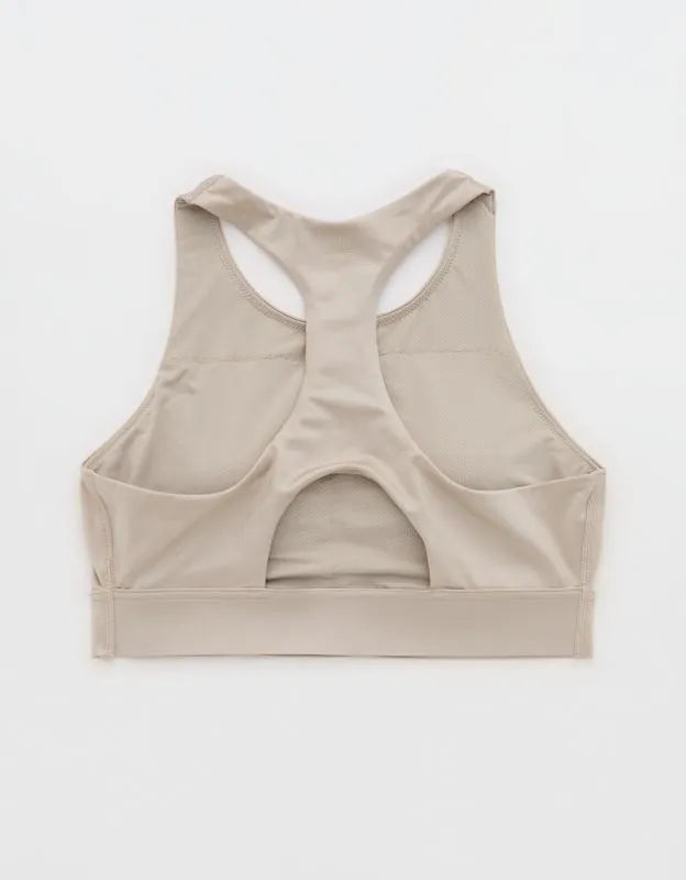 OFFLINE By Aerie Goals Gloss High Neck Sports Bra