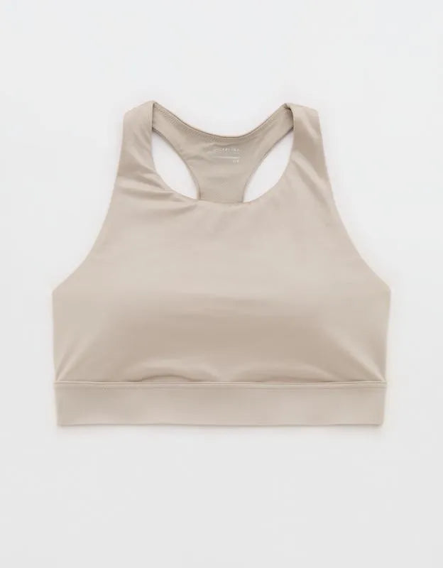 OFFLINE By Aerie Goals Gloss High Neck Sports Bra
