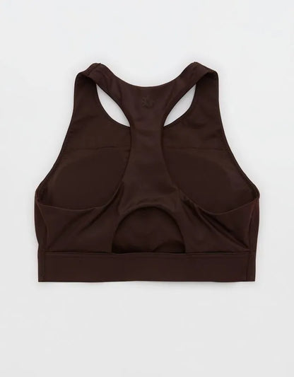 OFFLINE By Aerie Goals Gloss High Neck Sports Bra
