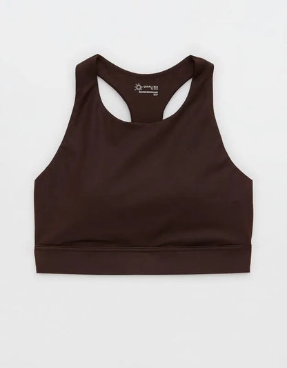 OFFLINE By Aerie Goals Gloss High Neck Sports Bra