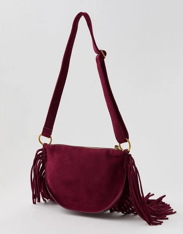 Aerie Fringe Boho Bag