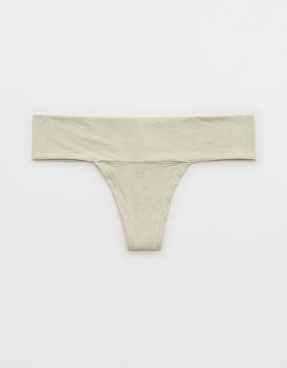 SMOOTHEZ Everyday Jacquard Thong Underwear