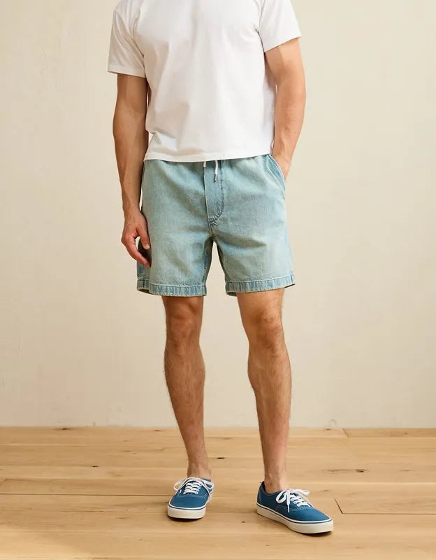 AE 7" Lived-In Pull-On Short