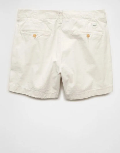 AE 5" Flex Lived-In Khaki Short
