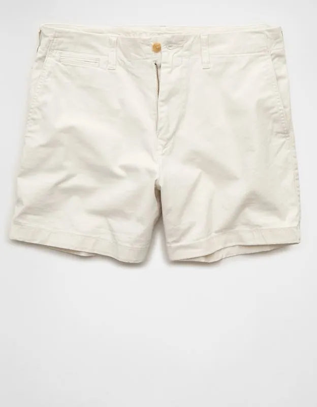 AE 5" Flex Lived-In Khaki Short