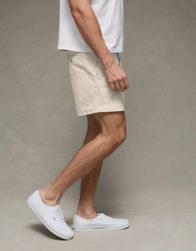AE 5" Flex Lived-In Khaki Short