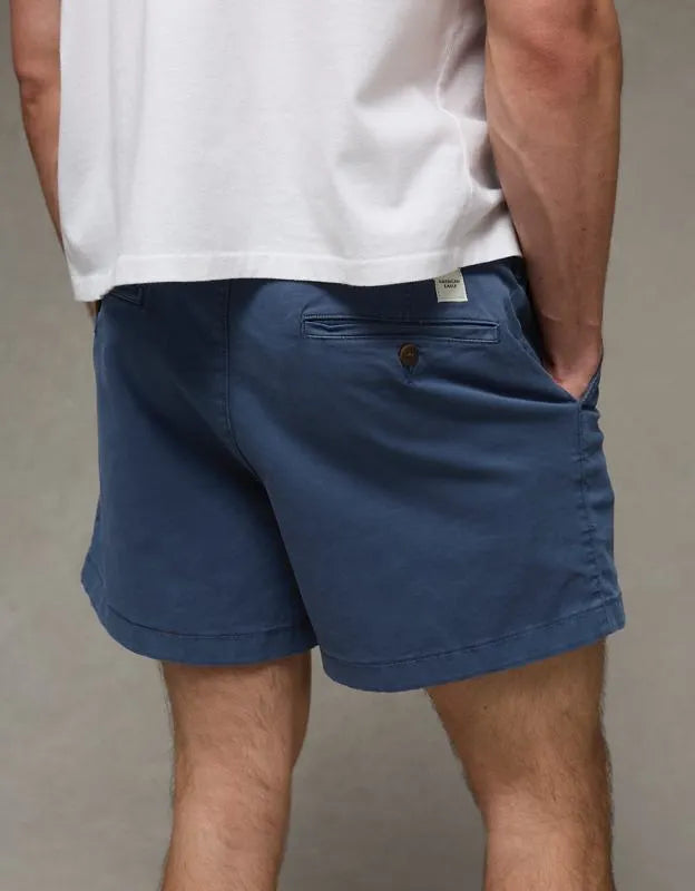 AE 5" Flex Lived-In Khaki Short