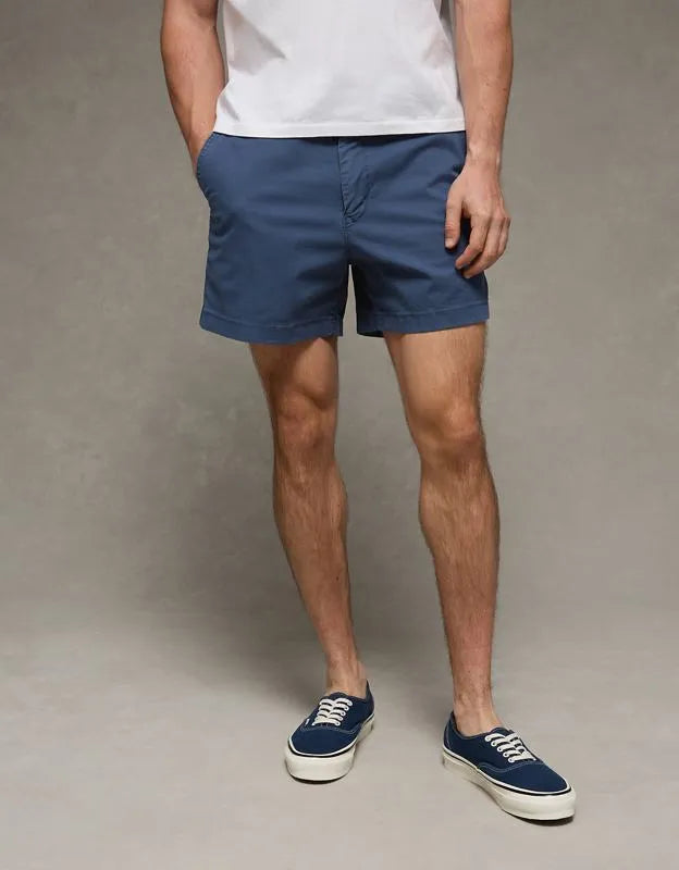 AE 5" Flex Lived-In Khaki Short