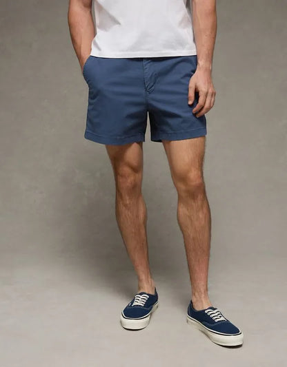 AE 5" Flex Lived-In Khaki Short