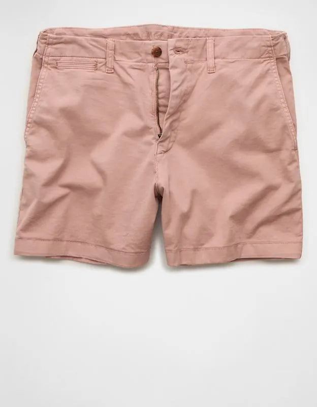 AE 5" Flex Lived-In Khaki Short