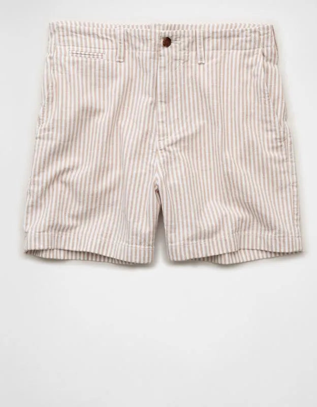 AE 5" Flex Lived-In Khaki Short