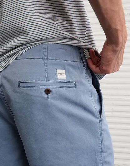 AE 7" Flex Lived-In Khaki Short