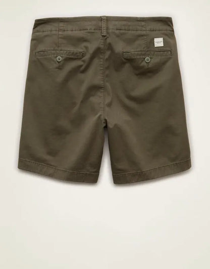 AE 7" Flex Lived-In Khaki Short