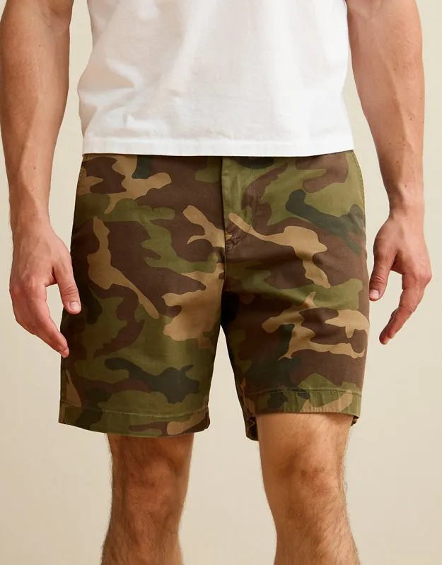 AE 7" Flex Lived-In Khaki Short