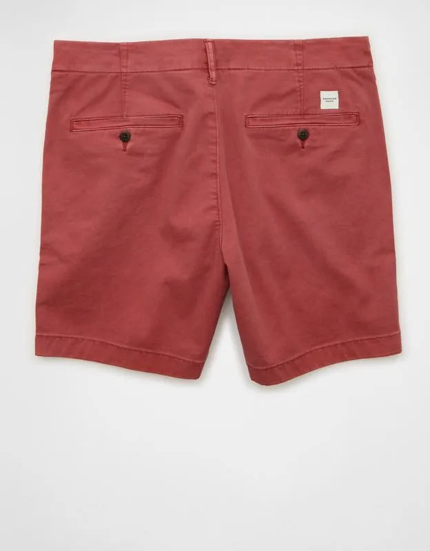 AE 7" Flex Lived-In Khaki Short