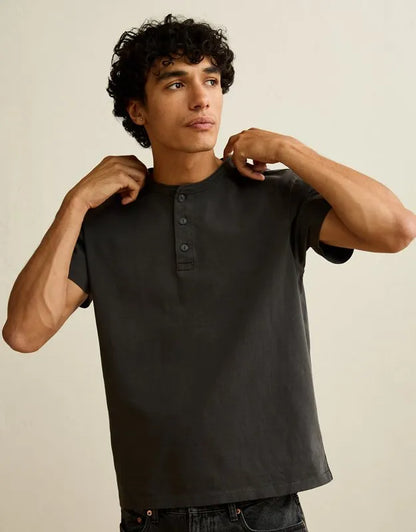 AE Vintage Relaxed Fit Henley T-Shirt