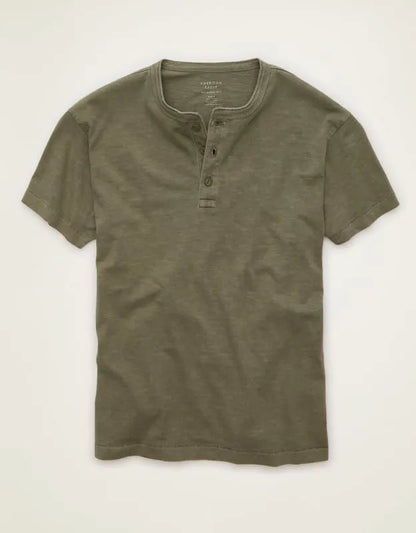 AE Vintage Relaxed Fit Henley T-Shirt