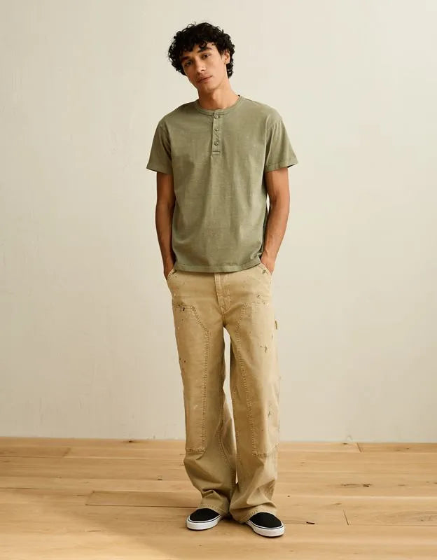 AE Vintage Relaxed Fit Henley T-Shirt