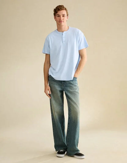 AE Vintage Relaxed Fit Henley T-Shirt