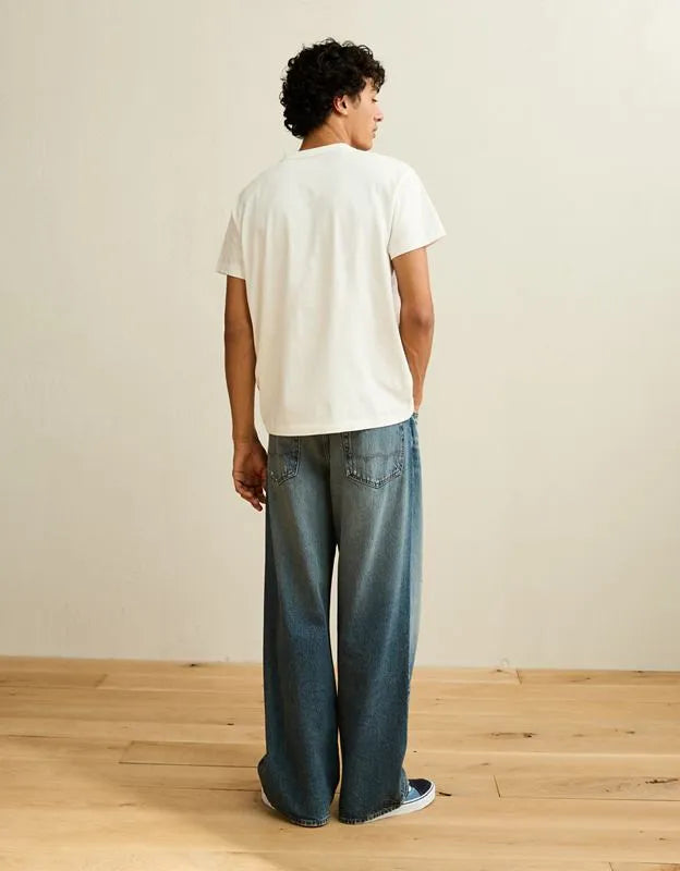 AE Vintage Relaxed Fit Henley T-Shirt