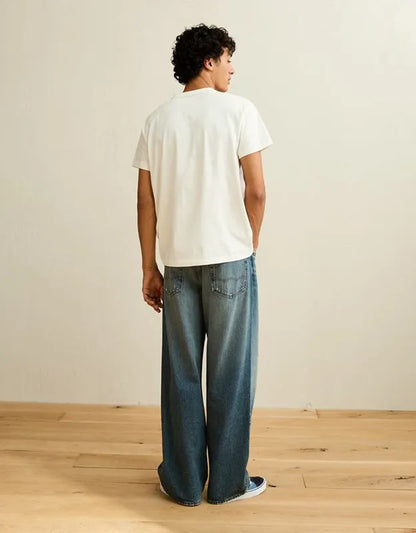 AE Vintage Relaxed Fit Henley T-Shirt