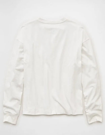 AE Boxy Fit Lightweight Henley T-Shirt