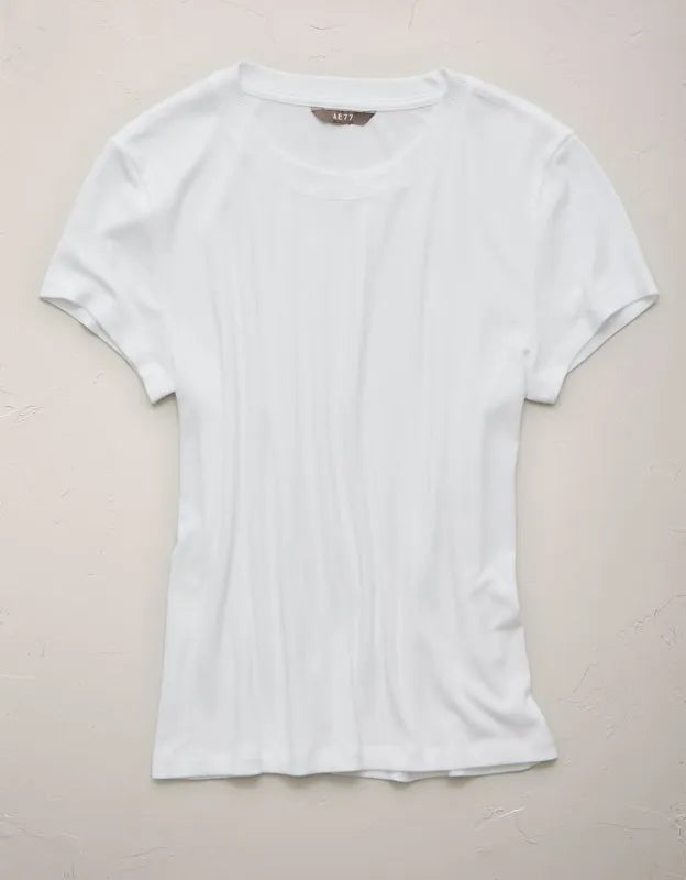 AE77 Premium Ribbed T-Shirt