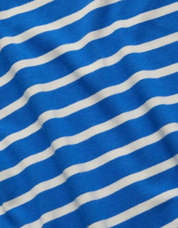 AE77 Boxy Long-Sleeve Stripe T-Shirt