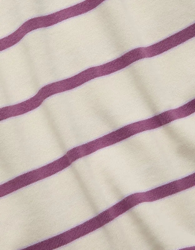 AE77 Boxy Long-Sleeve Stripe T-Shirt