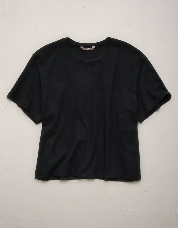AE77 Premium Linen-Blend T-Shirt